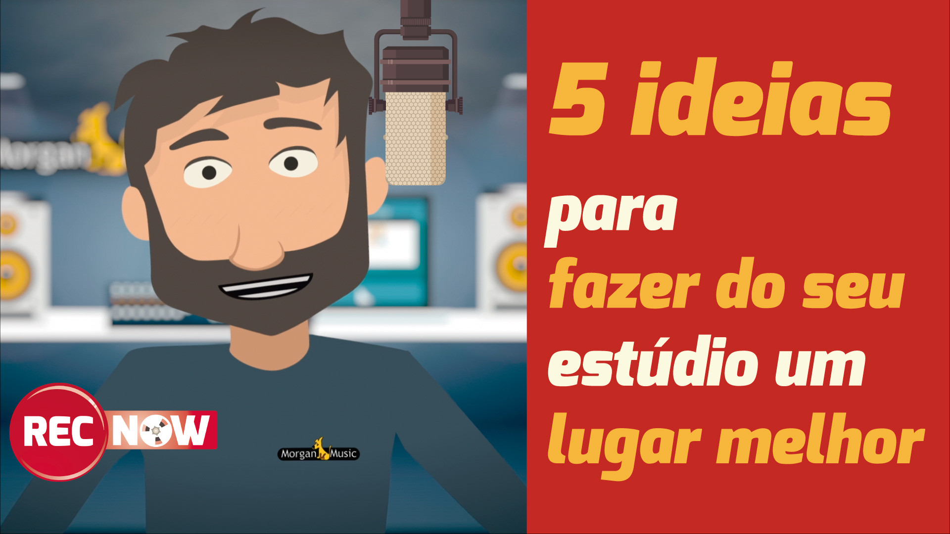 5 ideias para fazer de seu estúdio um lugar melhor.