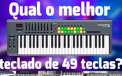 O melhor controlador de 49 teclas MIDI