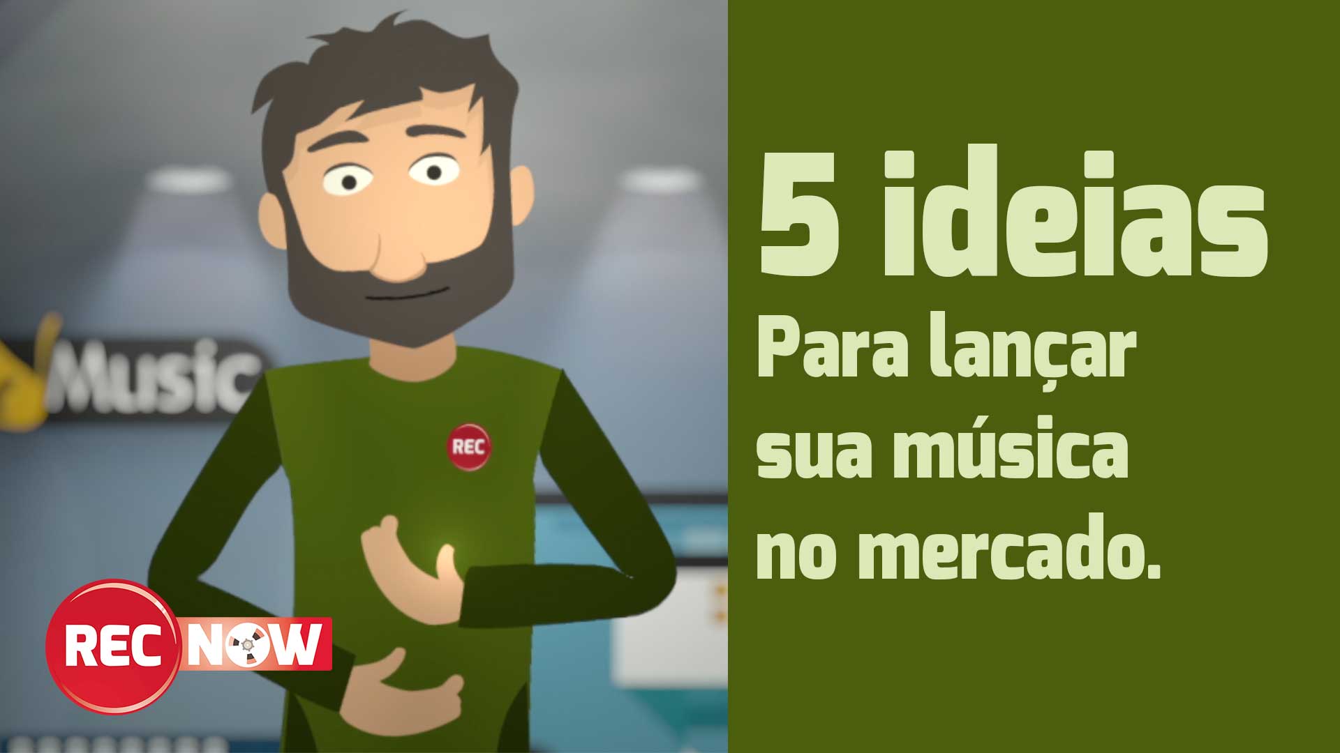 5 ideias para lançar sua música no mercado.